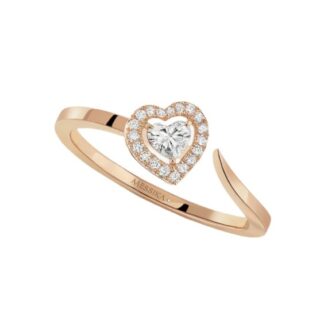 Bague Joy Diamant Coeur or rose