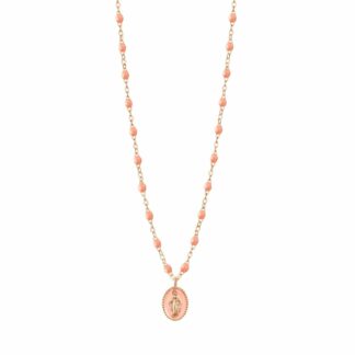 Collier Madone rose