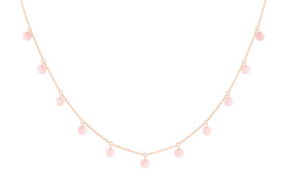 Collier Polka rose