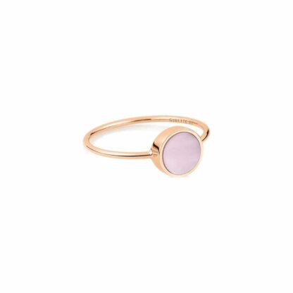 bague or rose nacre rose