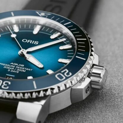 Oris Aquis Date Bleu Caoutchouc