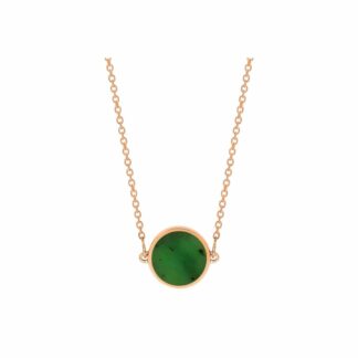 collier mini ever jade disc