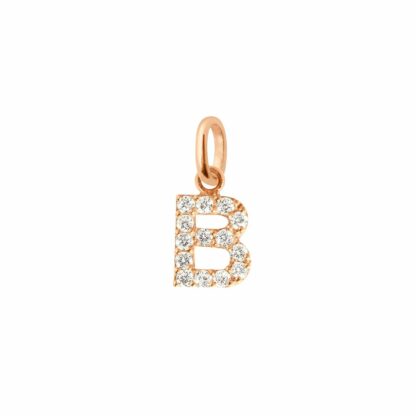 pendentif lettre B Gigi Clozeau