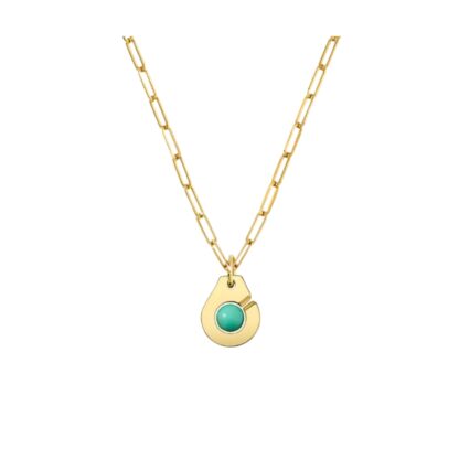 Collier Menottes dinh van R10 chrysoprase 667611