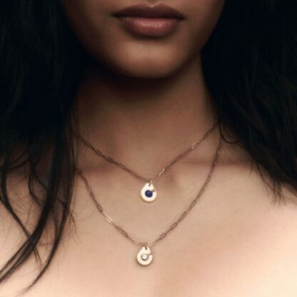 Collier Menottes dinh van R10 Lapis-lazuli 667631