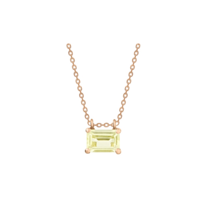 Ginette NY Collier Cocktail Quartz Citron – Image 2