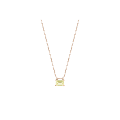 Ginette NY Collier Cocktail Quartz Citron