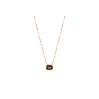 Ginette NY Collier Cocktail Quartz Fumé