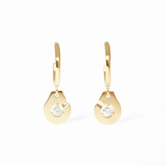 dinh van boucles d'oreilles créoles Menottes XS