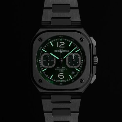 Bell & Ross BR 05 Chrono Green Steel