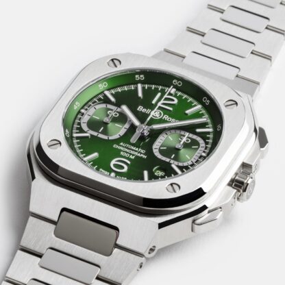 Bell & Ross BR 05 Chrono Green Steel