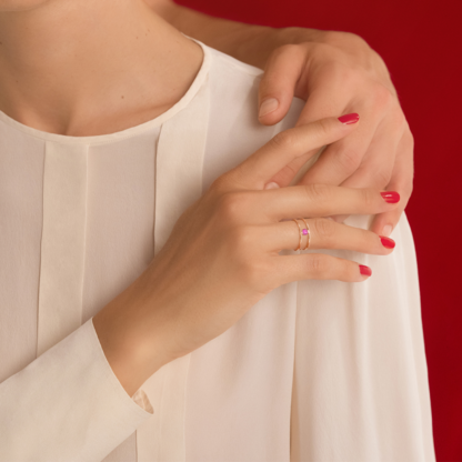 La Brune Et La Blonde Bague Hula Hoop – Image 2