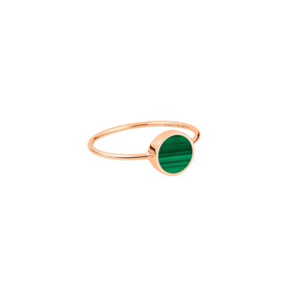 Ginette NY Bague Mini Ever Malachite