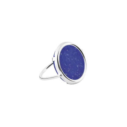 Ginette NY Bague Disc Lapis Lazuli – Image 2