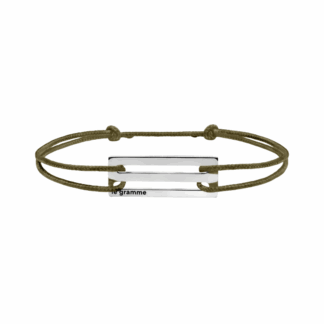 Le Gramme Bracelet Cordon Perforé Le 2,5g