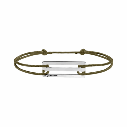 Le Gramme Bracelet Cordon Perforé Le 2,5g