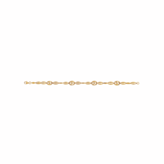 Bracelet Maille Alternée
