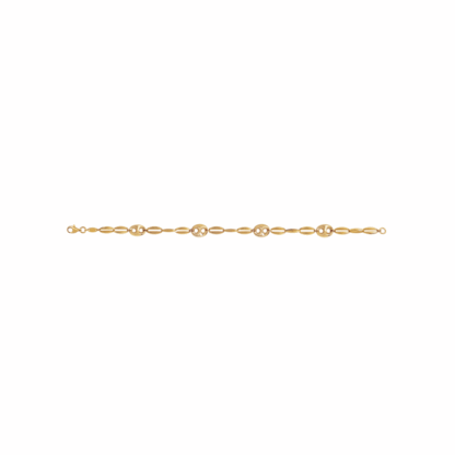 Bracelet Maille Alternée