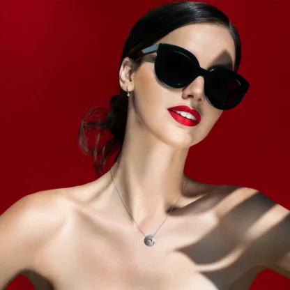 La Brune & La Blonde Collier "Pleine Lune" – Image 3