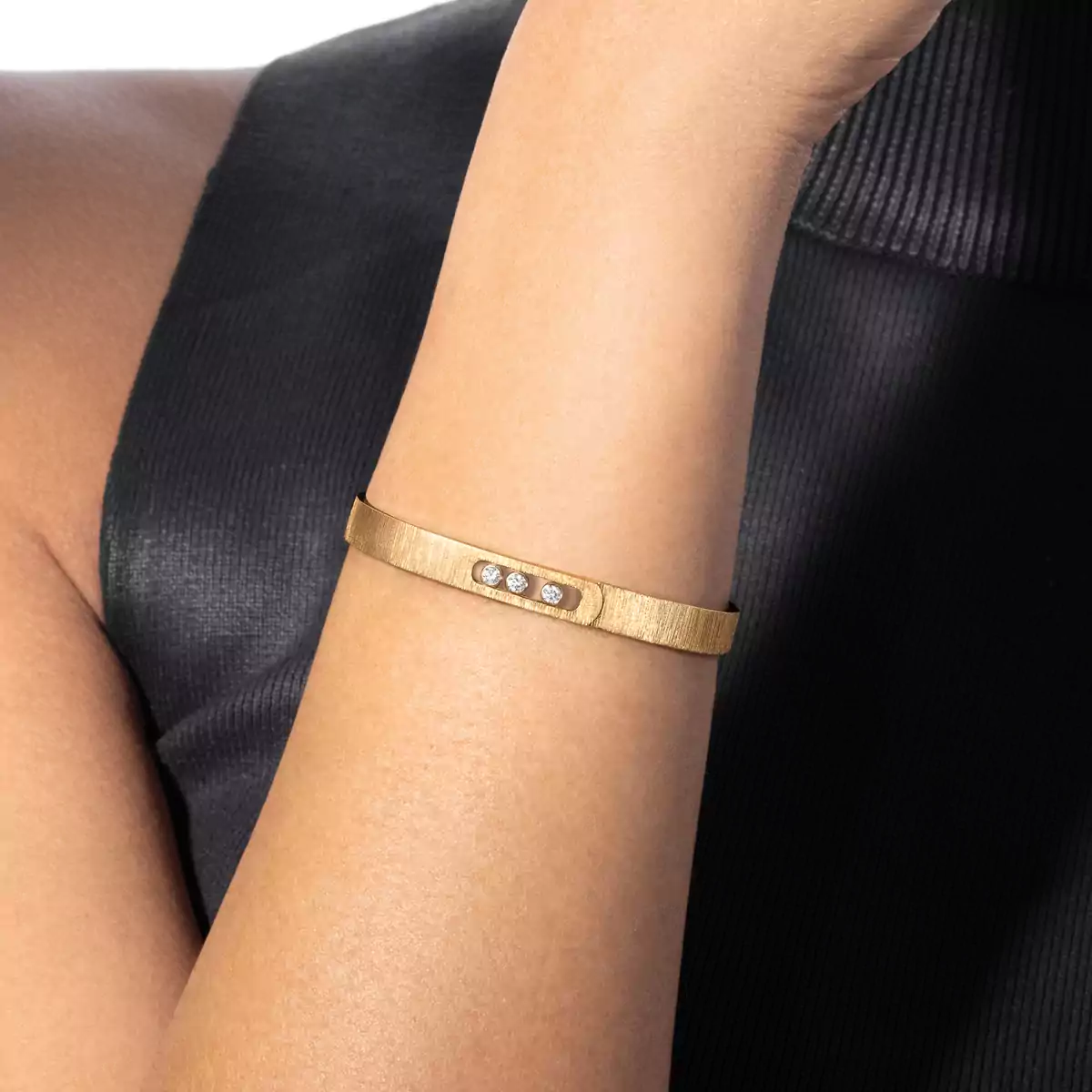 Messika Bracelet Bangle Move Noa Ciselé – Image 3