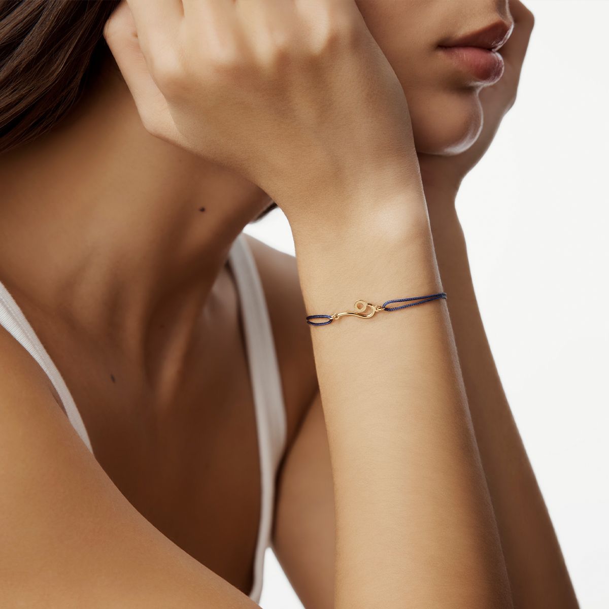 dinh van bracelet zodiaque Lion sur cordon – Image 3